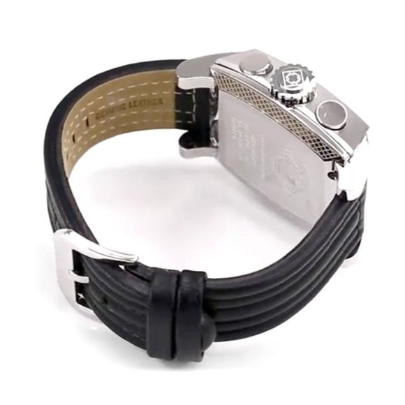 EXTREMELY RARE BLACKFACED INVICTA S1 RALLY Mens 48mm Watch Model 27936 - Picture 3 of 4